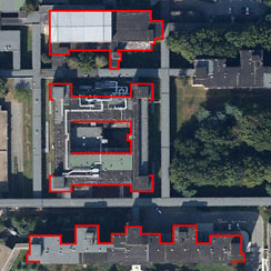 Progetto esecutivo per lavori di messa in sicurezza delle facciate dell'ospedale San Luigi Gonzaga